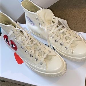 High-top Commes Des Garçons x Converse